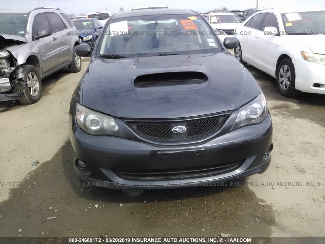 JF1GE76699G501340 - 2009 SUBARU IMPREZA WRX GRAY photo 6