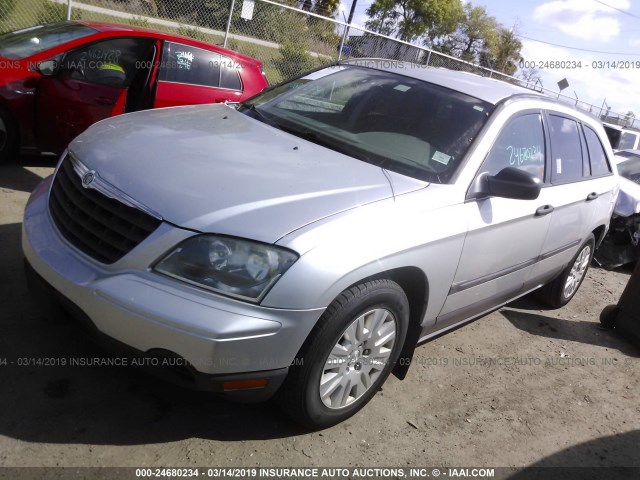 2C4GM48L15R598752 - 2005 CHRYSLER PACIFICA SILVER photo 2