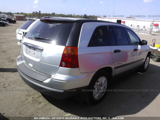 2C4GM48L15R598752 - 2005 CHRYSLER PACIFICA SILVER photo 4