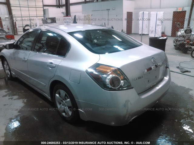 1N4AL21EX7C147815 - 2007 NISSAN ALTIMA 2.5/2.5S SILVER photo 3