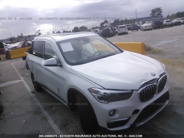 WBXHU7C36J5H39552 - 2018 BMW X1 SDRIVE28I WHITE photo 1