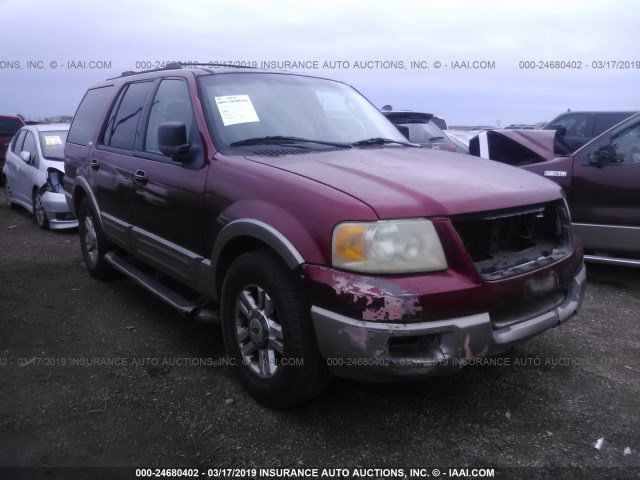 1FMRU15W14LA16108 - 2004 FORD EXPEDITION XLT RED photo 1