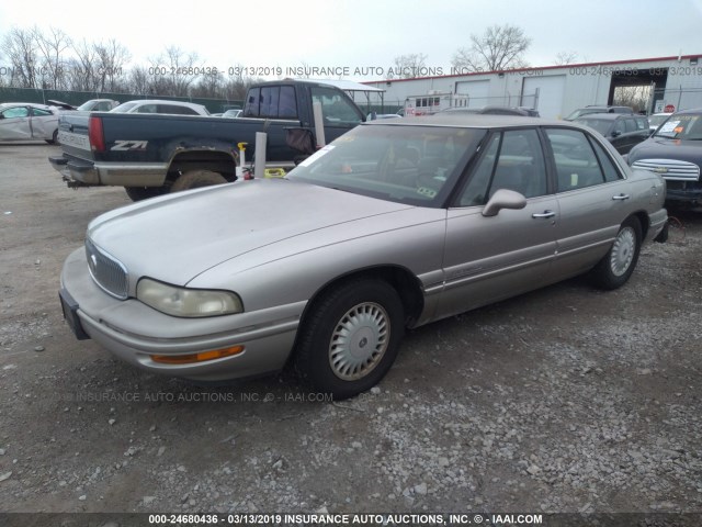 1G4HR52KXVH521090 - 1997 BUICK LESABRE LIMITED GRAY photo 2