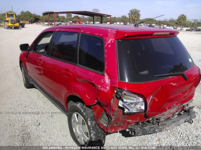 JA4LX31F65U033656 - 2005 MITSUBISHI OUTLANDER LS RED photo 3