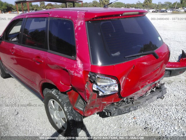 JA4LX31F65U033656 - 2005 MITSUBISHI OUTLANDER LS RED photo 6