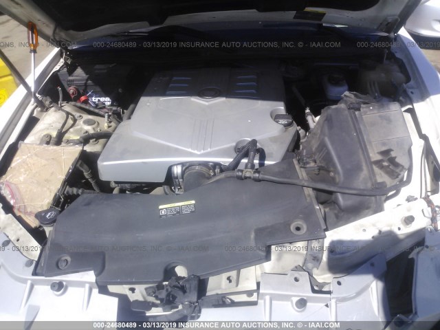 1G6DW677470126025 - 2007 CADILLAC STS 黄色 照片 10