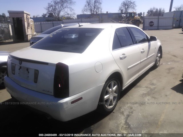 1G6DW677470126025 - 2007 CADILLAC STS 黄色 照片 4