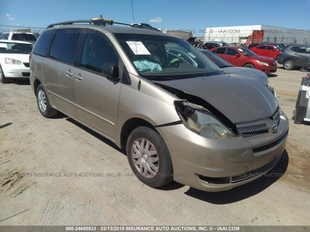 5TDZA23C14S093412 - 2004 TOYOTA SIENNA CE/LE Champagne photo 1