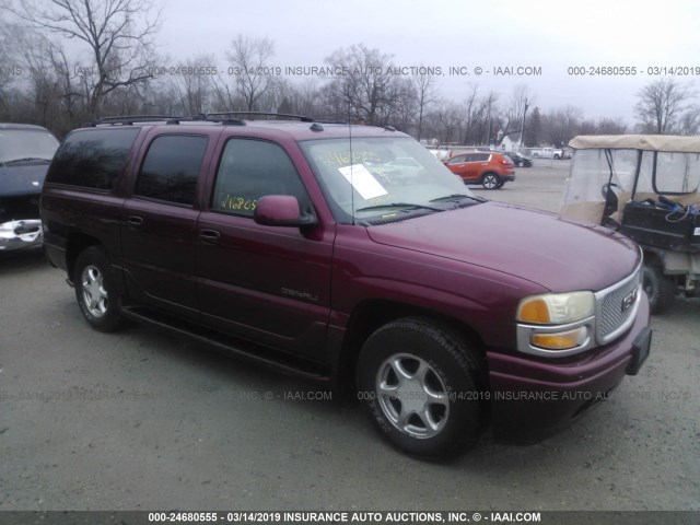 1GKFK66U64J182213 - 2004 GMC YUKON XL DENALI BURGUNDY photo 1