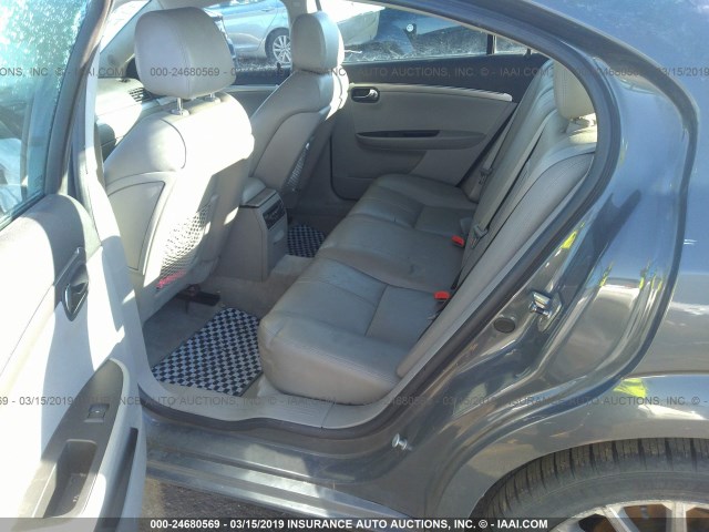 1G8ZX57709F175338 - 2009 SATURN AURA XR GRAY photo 8