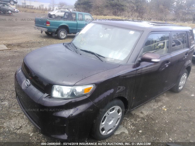 JTLZE4FE9CJ013903 - 2012 TOYOTA SCION XB 栗色 照片 2