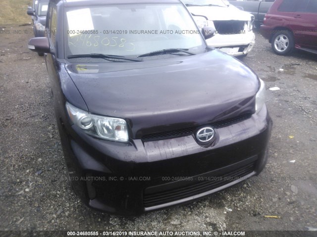JTLZE4FE9CJ013903 - 2012 TOYOTA SCION XB 栗色 照片 6