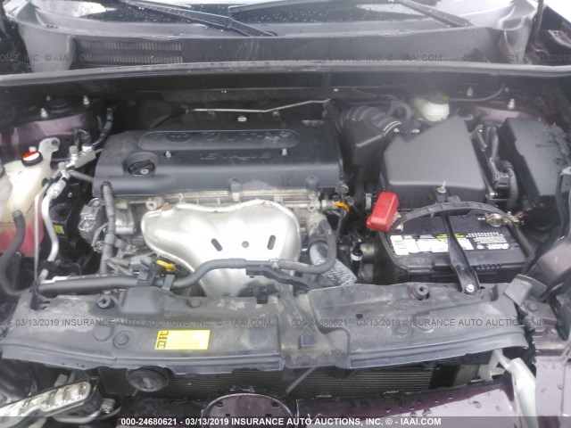 JTLZE4FE6FJ072752 - 2015 TOYOTA SCION XB 紫色 照片 10