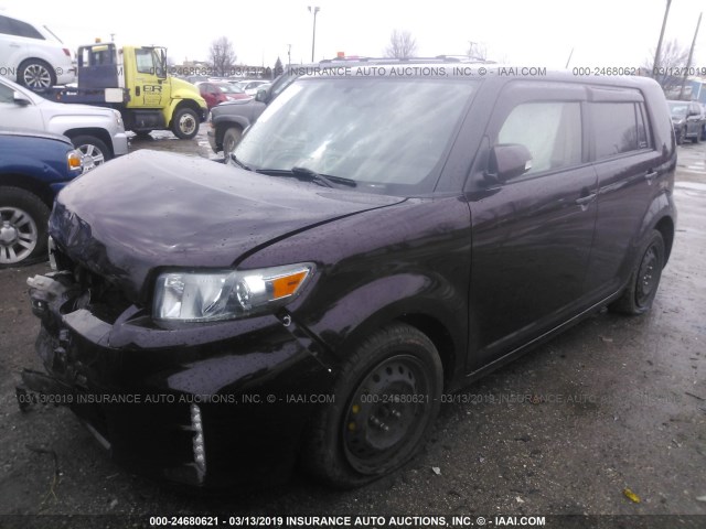 JTLZE4FE6FJ072752 - 2015 TOYOTA SCION XB 紫色 照片 2