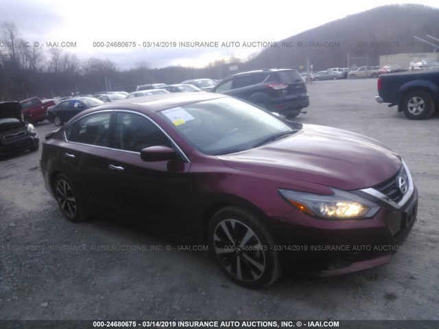 1N4AL3AP5JC107379 - 2018 NISSAN ALTIMA 2.5/S/SV/SL/SR BURGUNDY photo 1