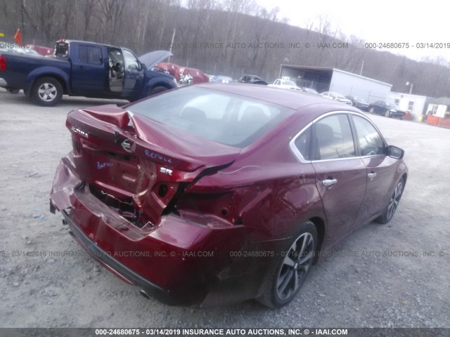 1N4AL3AP5JC107379 - 2018 NISSAN ALTIMA 2.5/S/SV/SL/SR BURGUNDY photo 4