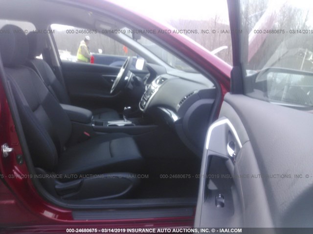 1N4AL3AP5JC107379 - 2018 NISSAN ALTIMA 2.5/S/SV/SL/SR BURGUNDY photo 5