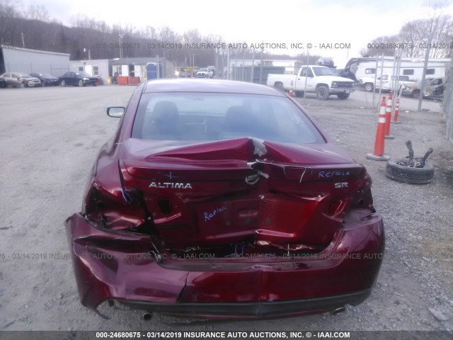 1N4AL3AP5JC107379 - 2018 NISSAN ALTIMA 2.5/S/SV/SL/SR BURGUNDY photo 6