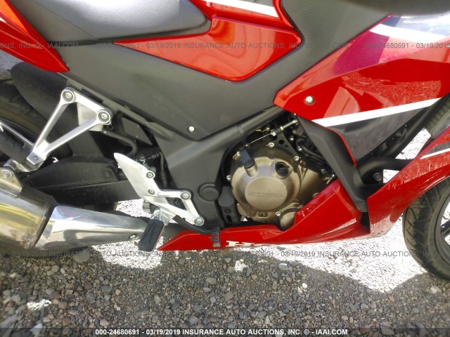 MLHNC5150H5300038 - 2017 HONDA CBR300 RA RED photo 8