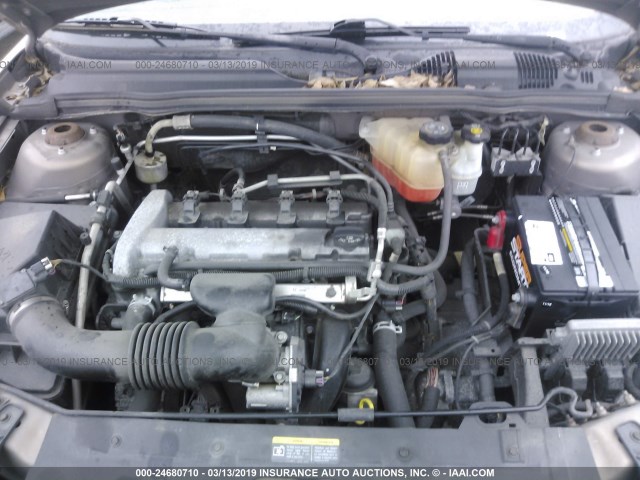 1G1ZS58F87F227458 - 2007 CHEVROLET MALIBU LS BROWN photo 10