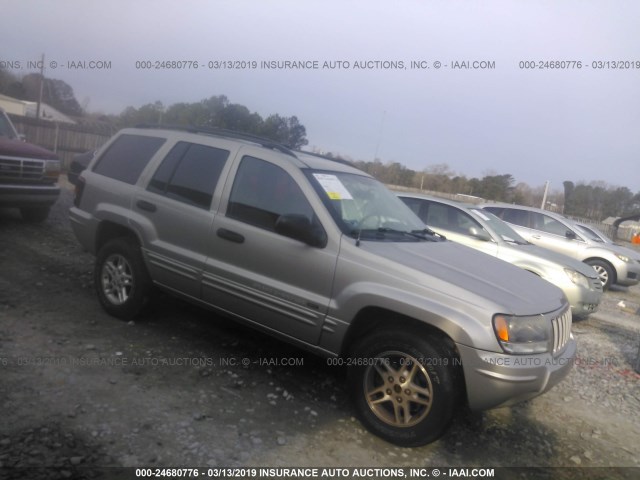 1J4GX48SX4C259973 - 2004 JEEP GRAND CHEROKEE LAREDO/COLUMBIA/FREEDOM 灰色 照片 1