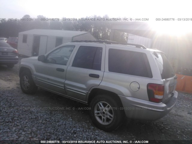 1J4GX48SX4C259973 - 2004 JEEP GRAND CHEROKEE LAREDO/COLUMBIA/FREEDOM 灰色 照片 3