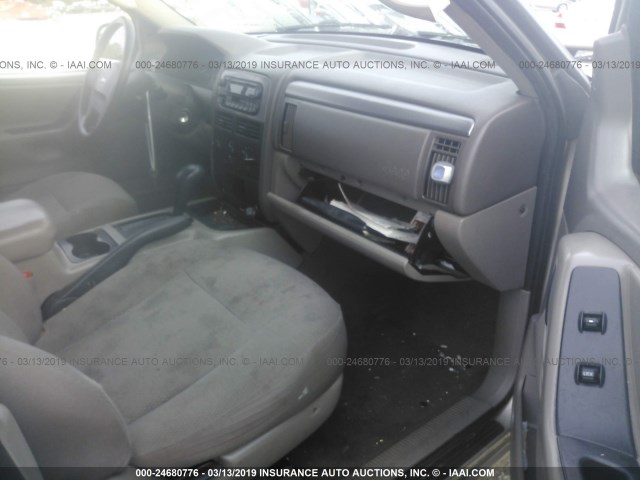 1J4GX48SX4C259973 - 2004 JEEP GRAND CHEROKEE LAREDO/COLUMBIA/FREEDOM 灰色 照片 5