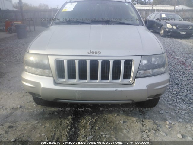1J4GX48SX4C259973 - 2004 JEEP GRAND CHEROKEE LAREDO/COLUMBIA/FREEDOM 灰色 照片 6