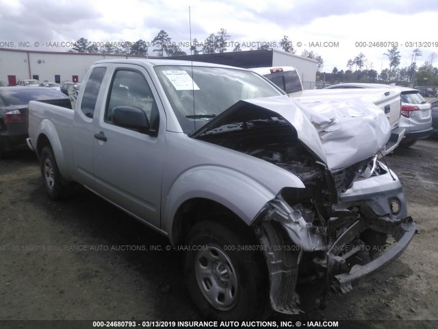 1N6BD0CT8HN768369 - 2017 NISSAN FRONTIER S/SV GRAY photo 1