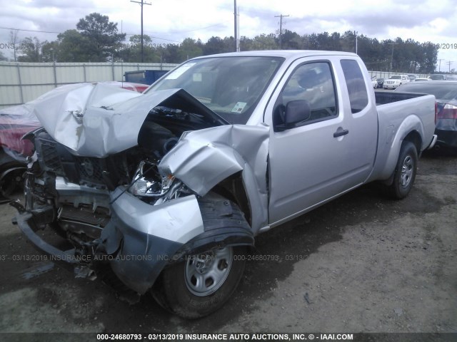 1N6BD0CT8HN768369 - 2017 NISSAN FRONTIER S/SV GRAY photo 2