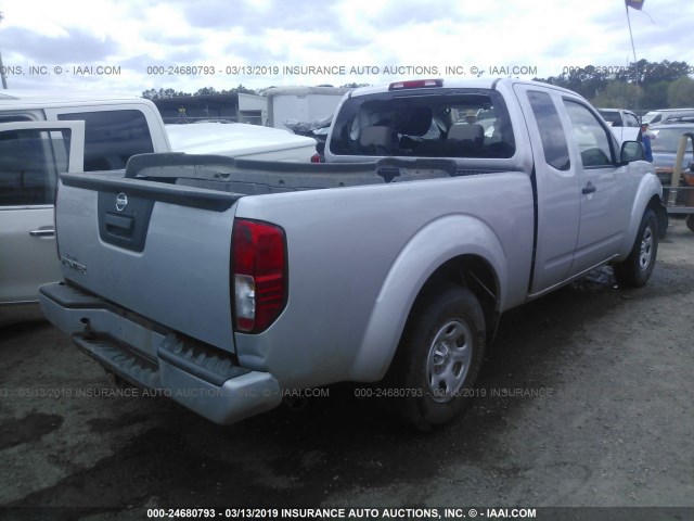 1N6BD0CT8HN768369 - 2017 NISSAN FRONTIER S/SV GRAY photo 4