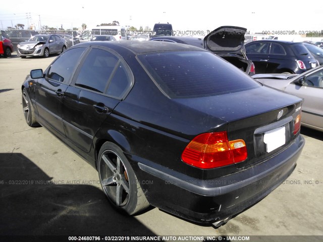 WBAAZ33434KP82957 - 2004 BMW 325 IS SULEV BLACK photo 3