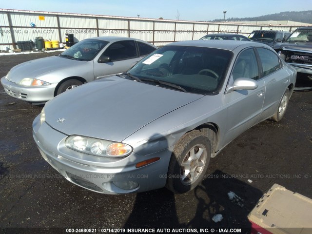 1G3GR64H124129450 - 2002 OLDSMOBILE AURORA SILVER photo 2