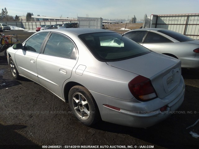 1G3GR64H124129450 - 2002 OLDSMOBILE AURORA SILVER photo 3