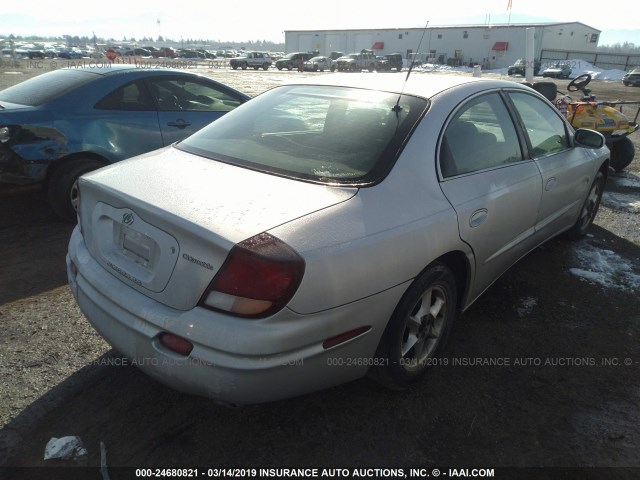 1G3GR64H124129450 - 2002 OLDSMOBILE AURORA SILVER photo 4