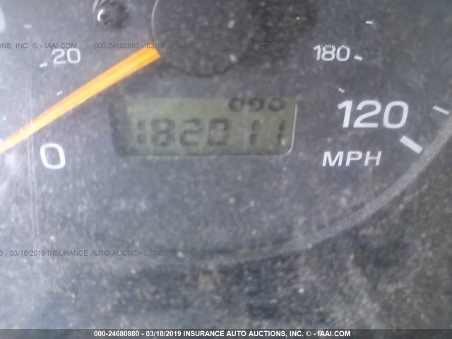 JF1SF6551YH708081 - 2000 SUBARU FORESTER S BLACK photo 7