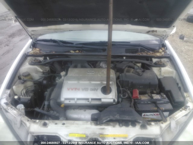 4T1BF30K23U053284 - 2003 TOYOTA CAMRY LE/XLE/SE WHITE photo 10