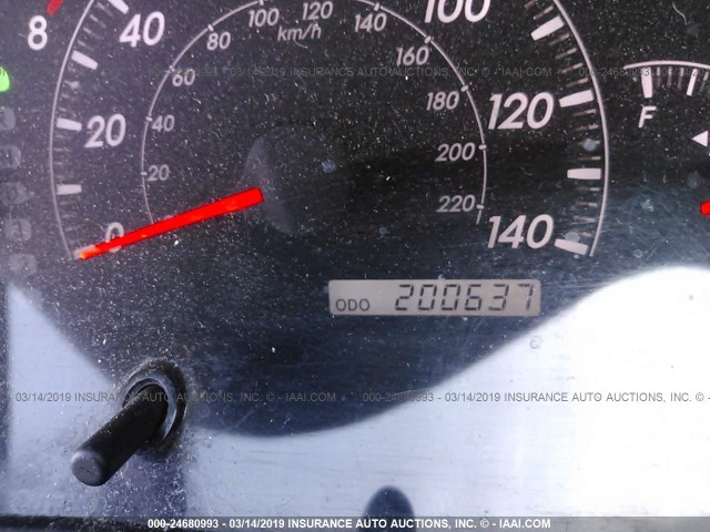 4T1BE32K95U004635 - 2005 TOYOTA CAMRY LE/XLE/SE RED photo 7