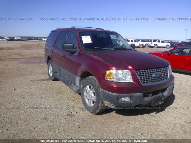 1FMPU15L84LB03114 - 2004 FORD EXPEDITION XLT RED photo 1