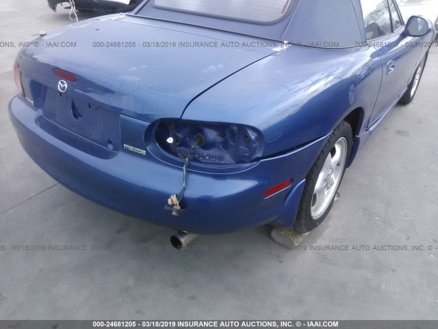 JM1NB353XX0130768 - 1999 MAZDA MX-5 MIATA BLUE photo 6