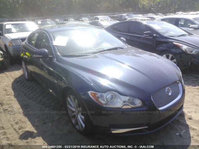 SAJWA0GB9BLS01803 - 2011 JAGUAR XF PREMIUM BLUE photo 1