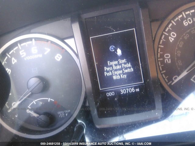 3TMAZ5CN8HM042438 - 2017 TOYOTA TACOMA DBL CAB/SR5/TRD SPORT/OR RED photo 7