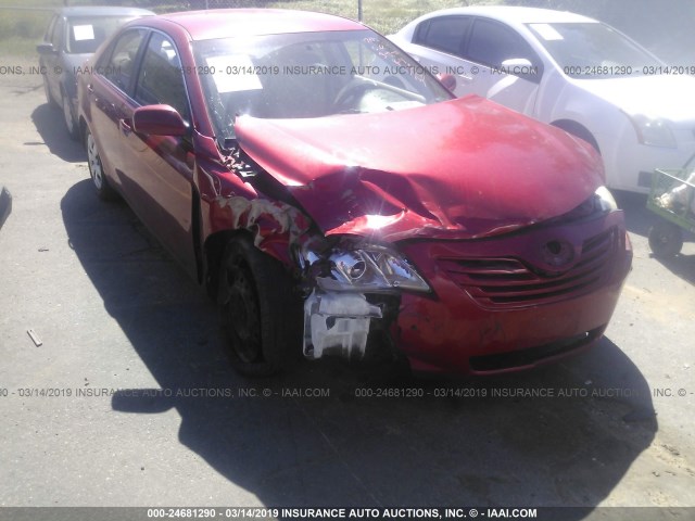 4T4BE46K69R116398 - 2009 TOYOTA CAMRY SE/LE/XLE RED photo 6