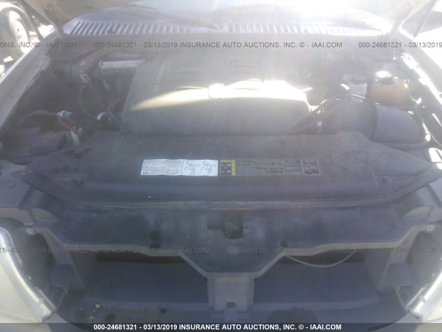 5LMFU27R44LJ04549 - 2004 LINCOLN NAVIGATOR BEIGE photo 10