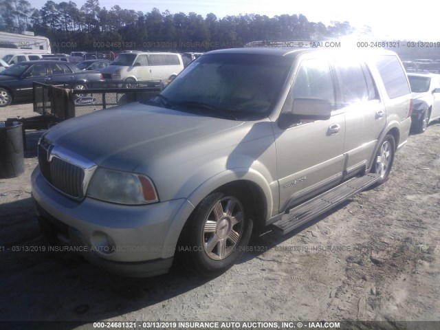 5LMFU27R44LJ04549 - 2004 LINCOLN NAVIGATOR BEIGE photo 2