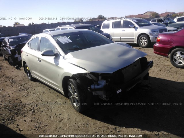 5NPD84LF1JH400221 - 2018 HYUNDAI ELANTRA SEL/VALUE/LIMITED TAN photo 1