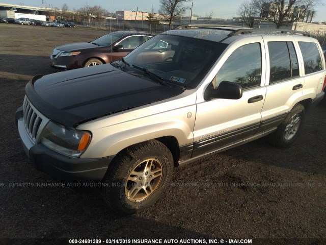 1J4GW48N94C420939 - 2004 JEEP GRAND CHEROKEE LAREDO/COLUMBIA/FREEDOM 灰色 照片 2