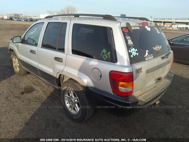 1J4GW48N94C420939 - 2004 JEEP GRAND CHEROKEE LAREDO/COLUMBIA/FREEDOM 灰色 照片 3