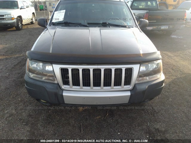 1J4GW48N94C420939 - 2004 JEEP GRAND CHEROKEE LAREDO/COLUMBIA/FREEDOM 灰色 照片 6