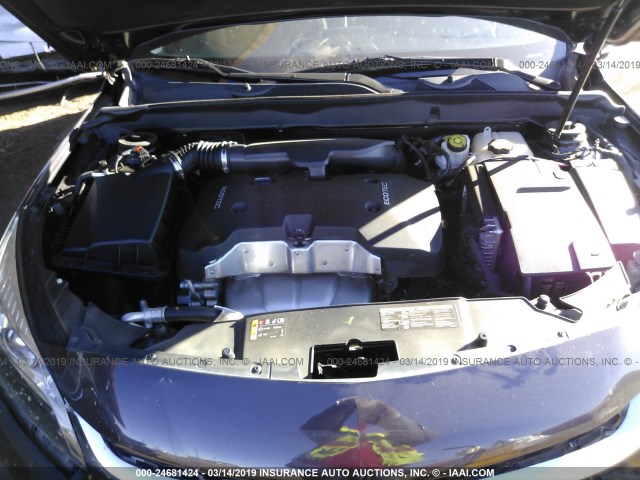 1G11C5SL7FF188059 - 2015 CHEVROLET MALIBU 1LT ყავისფერი ფოტო 10